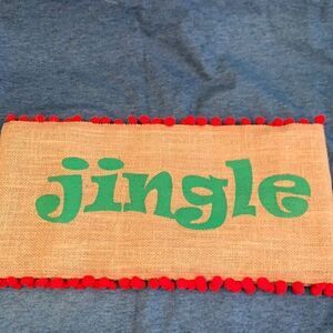 Jingle pillow wrap 
